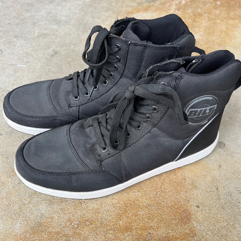 Bilt Dexter Motorcycle Shoes Men’s Size 10